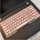 联想ThinkPad14英寸键盘膜E14/T14/翼14/E490/翼480键盘垫屏幕膜可选套装配件 粉色爱心小熊款 E14锐龙版/翼14/E430C