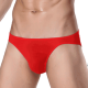 TIKU 梯酷男士性感内裤 薄款冰丝无痕三角裤 低腰三角内裤 爽滑透气1 红色 XL(175/100)