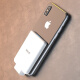 OISLE苹果XSMAX背夹充电宝适用三星S9华为P20iphone8Qi无线快充迷你小巧便携电池 白色 MicroUSB OPPO VIVO等通用