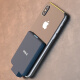 OISLE苹果XSMAX背夹充电宝适用三星S9华为P20iphone8Qi无线快充迷你小巧便携电池 蓝色 iPhoneX /5/6/78/s/Plus全通用