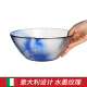BORMIOLI ROCCO 波米欧利欧式进口玻璃汤盘创意菜盘西餐盘甜品盘碗套装水果沙拉碗不规则边 大沙拉碗直径230mm