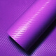 汽车碳纤维贴纸立体车身车顶车内贴膜改装内饰装饰全车贴3D改色膜1.27米*30厘米 1.27米*30厘米紫色