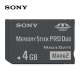 索尼（sony）内存卡 Memory Stick PRO DUO 记忆棒 4G记忆棒