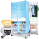 奥德尔（odor） HF-F14T 遥控大三层型衣服烘干机 家用干衣机 家庭全家型烘干机 蓝色F14T