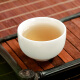 凝雅德化如玉中国白瓷茶杯日式品茗单杯台湾功夫茶具猪油建白玉瓷茶盏 还真春风杯（约45ml）