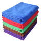 车之吻 5条装细纤维擦车毛巾 (60CM*40CM) 红色/绿色/蓝色/咖色/紫色