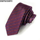 HAIPAIHAOYU 商务正装休闲小领带5CM宽 B-Z-154紫红花(窄)