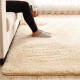 加厚羊羔绒地毯现代客厅卧室飘窗垫房间满铺床头地毯定制 浅驼色羊羔绒 140*200厘米长方形
