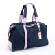 POLOGOLF 高尔夫球包 衣物包服装包女士手提旅行包单肩包 深蓝色配粉色