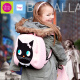 【新款】美国 瓦拉包dabbawalla幼儿园书包 男女儿童双肩背包3-10岁宝宝旅游背包小学生书包 猫咪