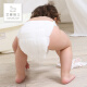 艾娜骑士 婴儿尿布裤尿布兜带扣尿裤新生儿布尿裤5条透气可清洗 白色5条装（不含尿布） 建议体重范围12-20kg