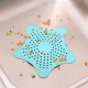萨夫百德（SAFEBET） 海星硅胶过滤网创意厨房水池地漏盖子多用卫生间水槽 蓝色 3个装