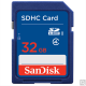 闪迪 Sandisk闪存卡 SD 存储卡 SDHC内存卡大卡 容量 可选 32G小盒装
