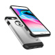 SPIGEN适用于iPhone8/7手机壳保护套苹果7硅胶套边框防摔铠甲 iPhone8plus 5.5英寸新款.科技银
