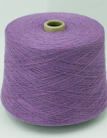粗毛线紫色