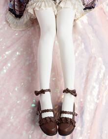 显瘦薄款光腿神器安 白色120d-合适春夏秋季>秋天女孩长腿女土欧美