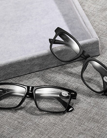 艾迪恩(adn) 老花镜男女通用高清老花眼镜老光时尚全框眼镜 100度