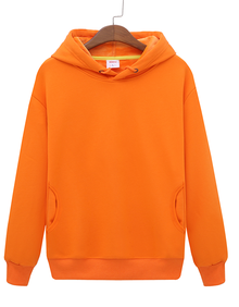 保罗短袖广告衫定制文化衫夏季翻领diy刺绣定做衣服印字logo 橙色卫衣