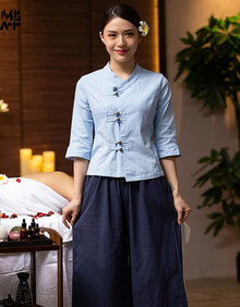 美容师技师工作服 价格 图片 品牌 怎么样 京东商城