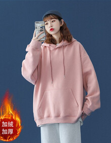 粉色帽衫女 价格 图片 品牌 怎么样 京东商城