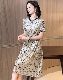 女式真丝连衣裙