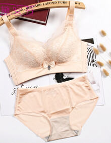 美黛安芬内衣女无钢圈套装文胸罩聚拢性感收副乳防下垂官方旗舰店