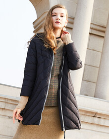 【艾莱依羽绒服长款女款】价格_图片_品牌