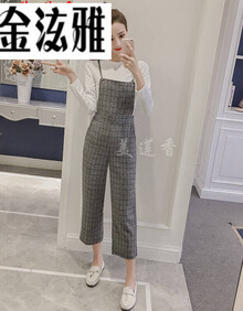 【黑白格格裤】价格_图片_品牌