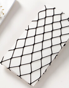 宝娜斯欧美镂空渔网袜黑色网格丝袜网状防勾丝连裤袜网眼袜子女士