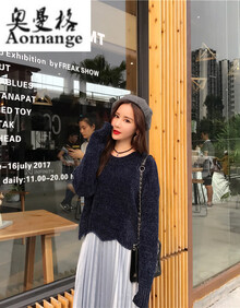 【韩版女短毛衣】价格_图片_品牌