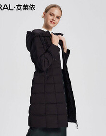 【艾莱依羽绒服长款女款】价格_图片_品牌