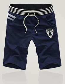 丹杰仕 2015夏季新款纯棉男士五分短裤韩版宽松时尚潮男运动休闲中