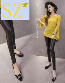 【亮光皮裤】价格_图片_品牌