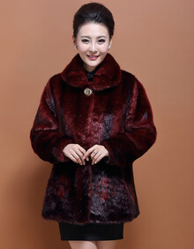 【中老年女式短大衣】价格_图片_品牌