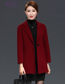 【中老年女式短大衣】价格_图片_品牌