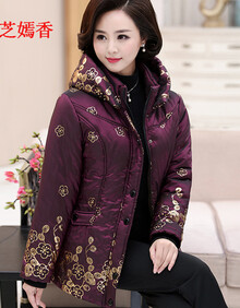 【中老年棉袄女长款】价格_图片_品牌