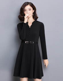 【爆款毛呢连衣裙】价格_图片_品牌