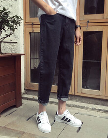 【新款学生牛仔裤】价格_图片_品牌