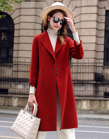 【中年女长大衣羊绒】价格_图片_品牌