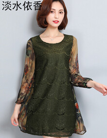 【女士加肥加大连衣裙】价格_图片_品牌