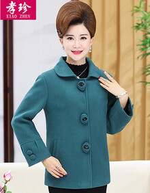 【中老年女式短大衣】价格_图片_品牌