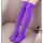 (中筒袜)紫色