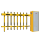 栅栏道闸机