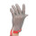 五指不锈钢环5级防割手套尼龙带1只左右手通用