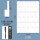 白色10张/300枚+记号笔