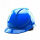 透气孔T型全帽蓝色无标
