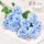 蓝色 牡丹花5枝-15朵花