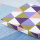 紫三角格子亚麻