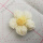 白色花花五朵 +胶棒