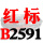 玫红色 一尊红标硬线B2591 Li